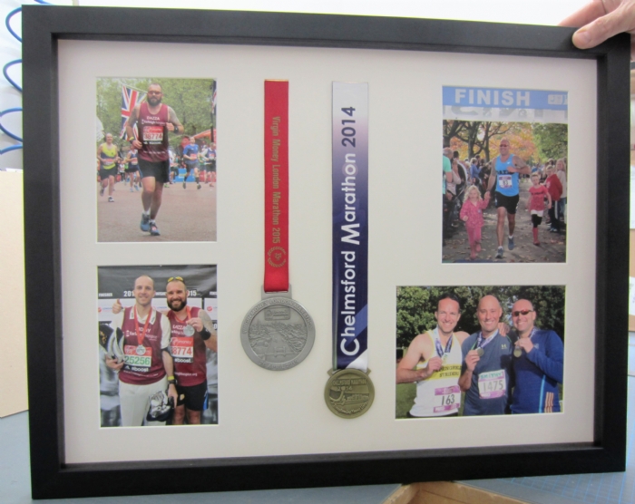 CELEBRATING A MARATHON ACHIEVEMENT