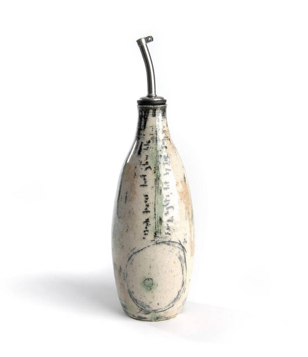 oil pourer grasping the orient