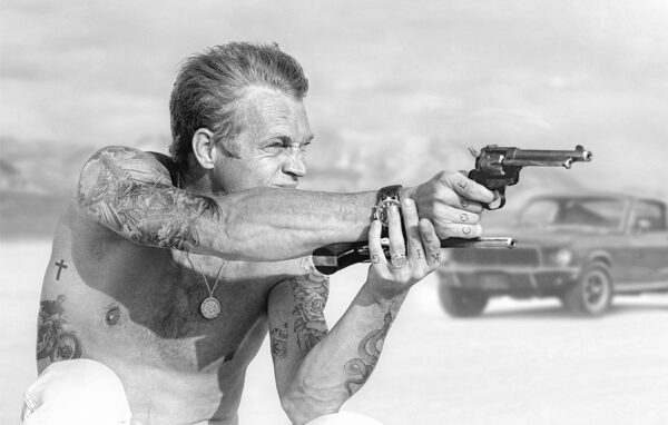 Bullitt from a gun