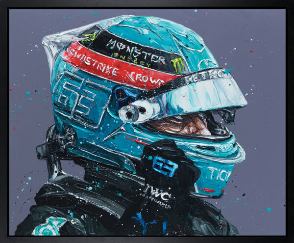 Mr Saturday George Russell racing driver