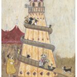 curly wurly's day out image of helter skelter