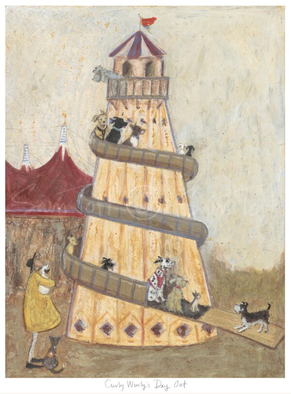 Curly Wurly's Day Out curly wurly's day out image of helter skelter