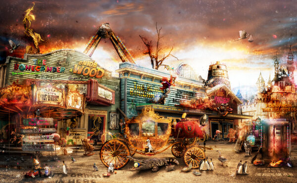 Happily Never After image of cinderella's coach