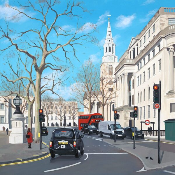 Winters Day, St-Martins-In-The-Fields Winter's Day, St Martins In The Fields