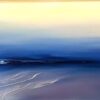 Painting of low tide
