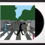 Abbey Road by the Beatles image of album cover