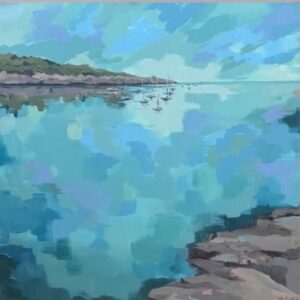 Colours of Ibiza seascape