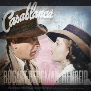 Casablanca film poster