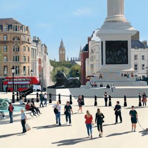 Late Summer, Trafalgar Square