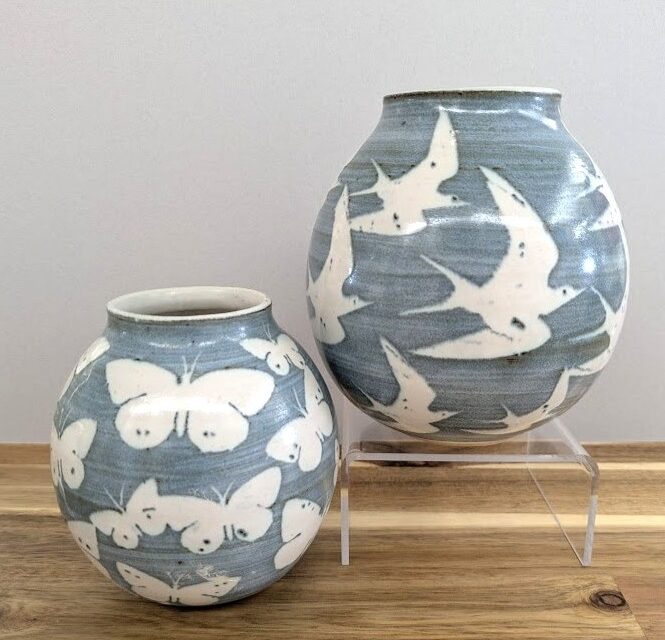ceramic vases