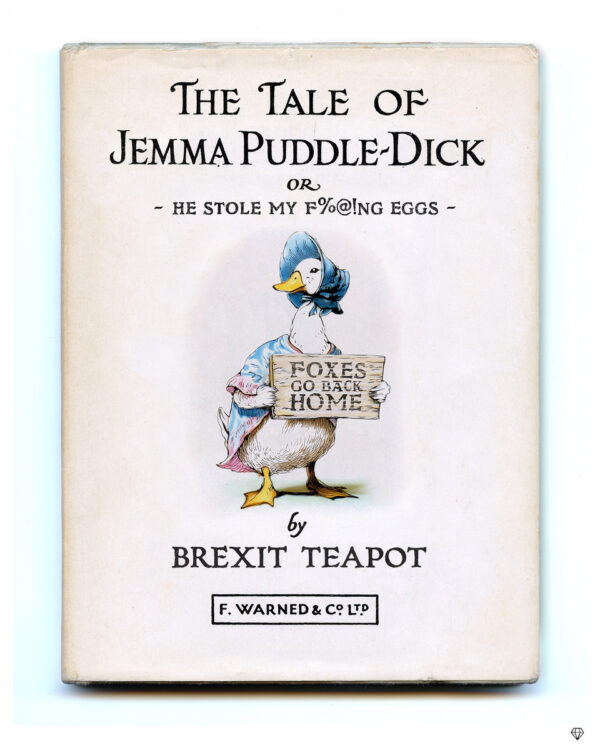 Jemima Puddle Duck Book Cover Parody
