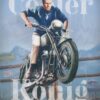 Steve McQueen riding motorbike from the film 'The Great Escape'