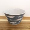 sugar bowl with shoaling fish pattern