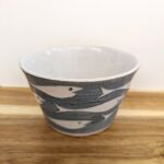 sugar bowl with shoaling fish pattern