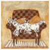 Armchair full of Dalmations