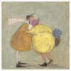 Mr Mustard and wife having a big hug
