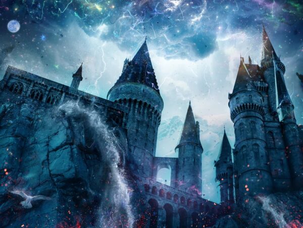 Draco Dormiens Nunquam Titillandus Harry Potter Hogwarts Castle from Harry Potter