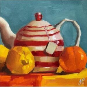 Still life with teapot